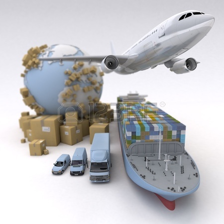 19148602-cargo-transportation-image-with-the-earth-cardboard-boxes-and-a-whole-shipping-fleet-including-cargo